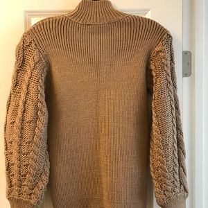 Caroline Constas Cable Knit Sweater 